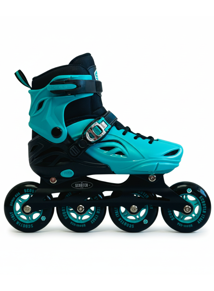 Rollers GT Scooter Italy Patin Carrera Extensible Bota Rigida